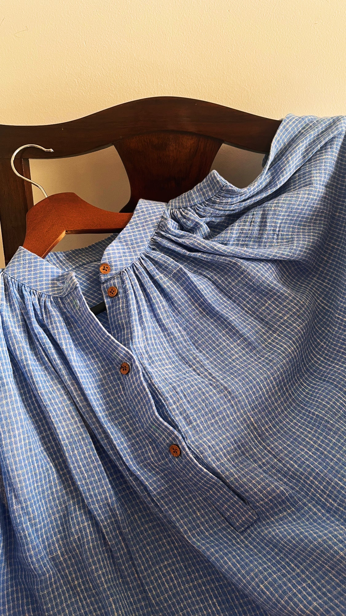 Cinnamon - Woven Blue